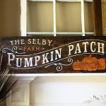 Wooden Pumpkin Patch Signs