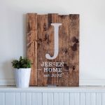 Family Monogrammed Wooden Sign