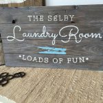 Wood Laundry Room Signs for the Home