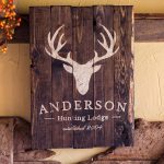 Personalized Wooden Hunting Signs