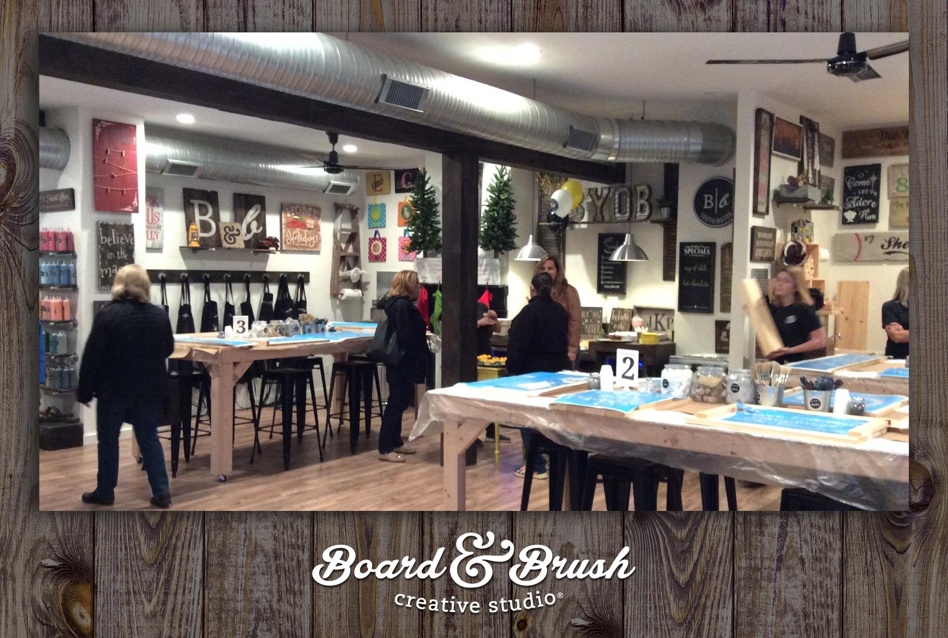 Southington, CT Board & Brush is Now Open Book A DIY