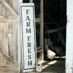 Farm Fresh 12x48 Wood Sign