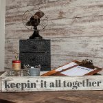 Keepin It All Together Tray - 12x26x4 Wood Tray