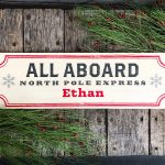 All Aboard - 8x24 Kids Wood Sign