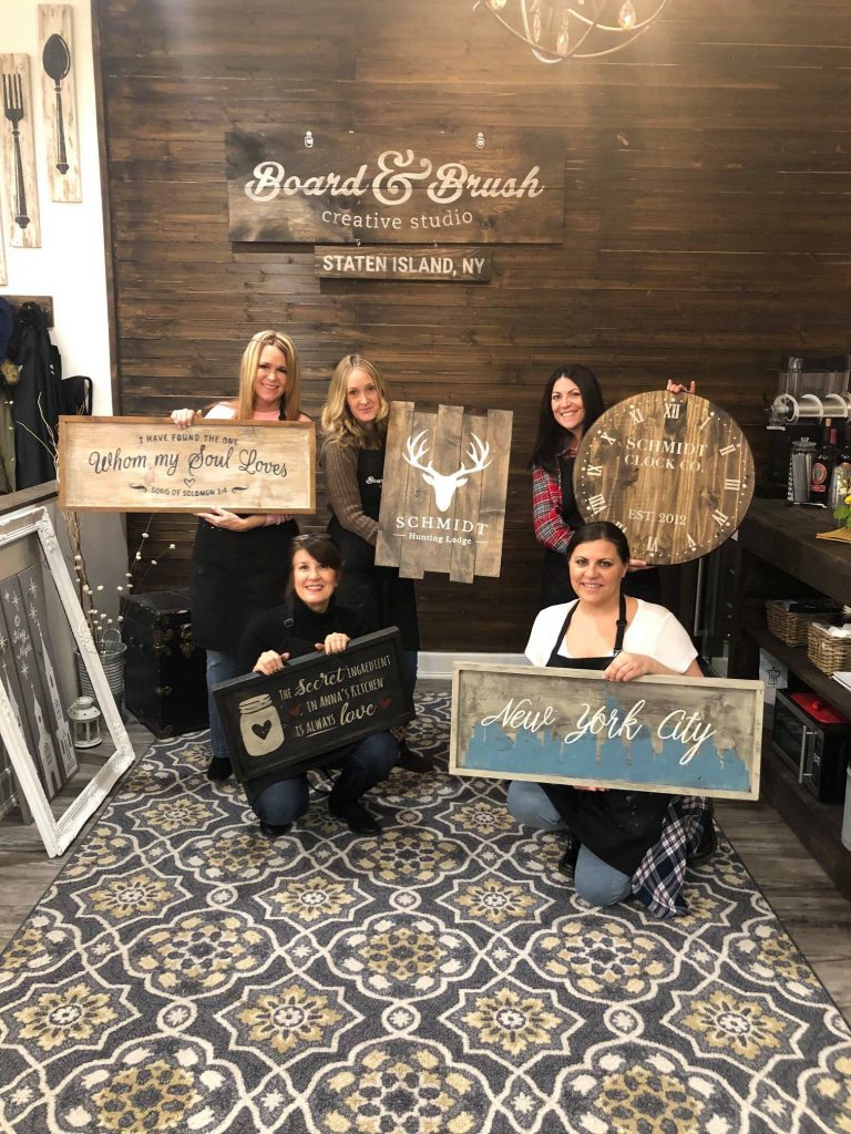 Staten Island, NY Board & Brush is Now Open Book A DIY