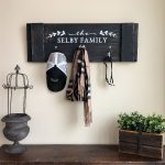 Family Coat Rack - 12x32 Wood Rack