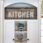 Family KITCHEN - 14x34 Framed Wood Sign