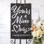 Yours Mine Ours - 16x24 Wood Sign