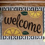 Lemon Welcome – 24×35, 18×30, 16×24 Doormat