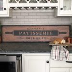 Patisserie Rolling Pin - 14x50 Framed