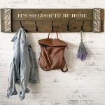 Good to be Home Coat Rack - 12x48 Wood Rack