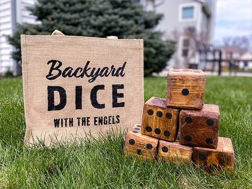 Backyard Dice Staged