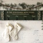 The Stockings Were Hung Rack - 12x48