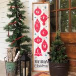 Welcome Ornament Porch - 14x50 Framed