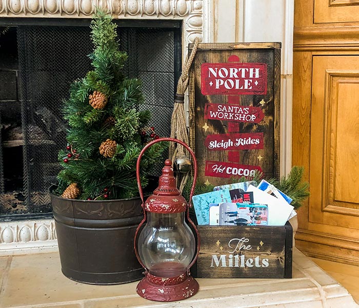 North Pole Small Planter - 12x26