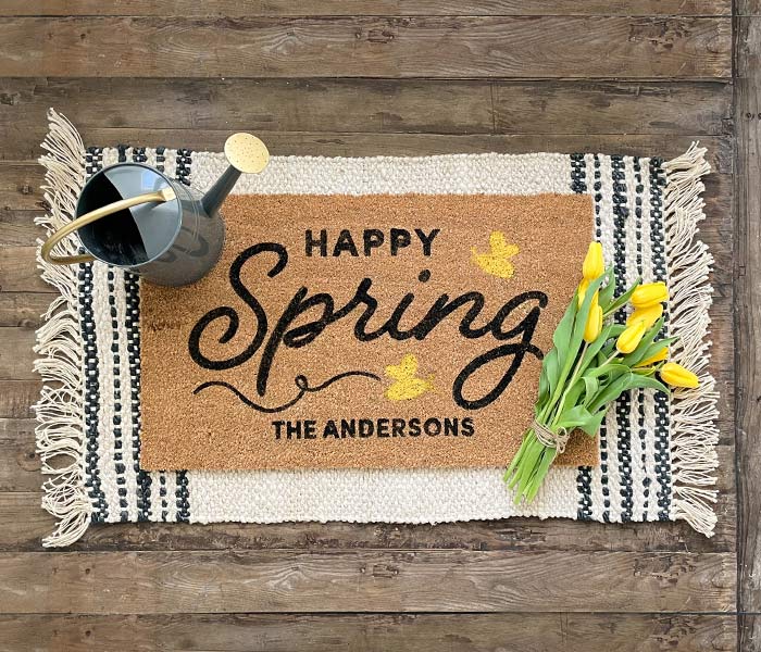 Happy Spring Bee Doormat