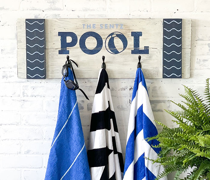 Family Pool Rack - 12x32