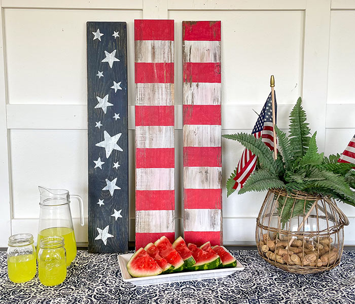 Stars and Stripes Trio - 6x32