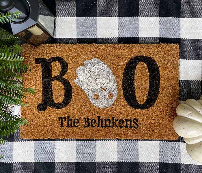 Boo Ghost Doormat