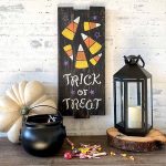 Candy Corn Trick or Treat - 12x24