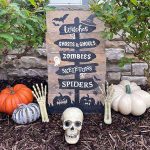 Spooky Directional Sign - 16x30