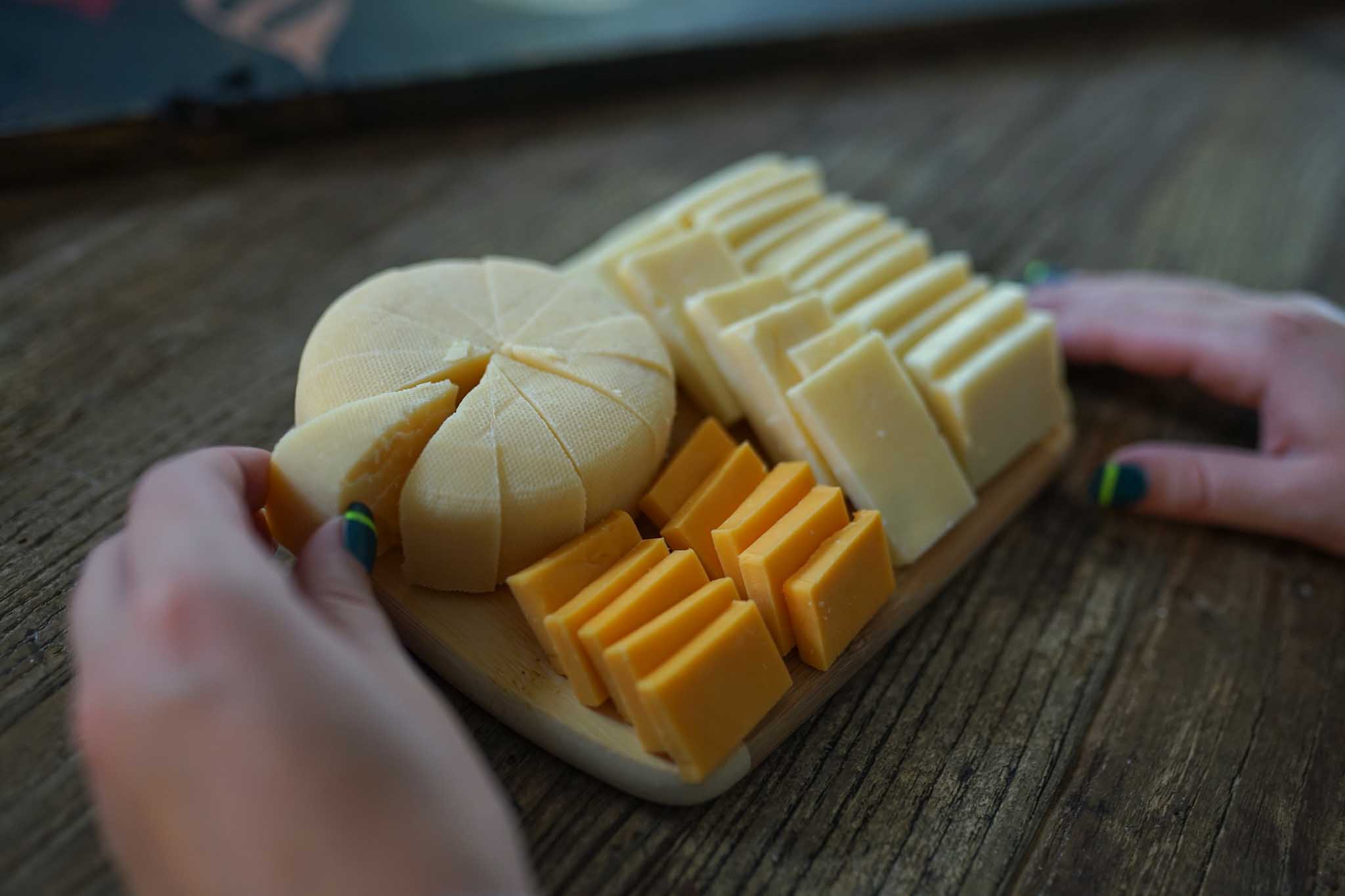 Charcuterie Cheese Sampling