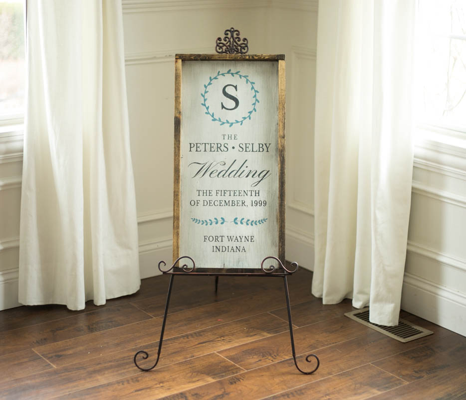 Wedding Welcome Sign