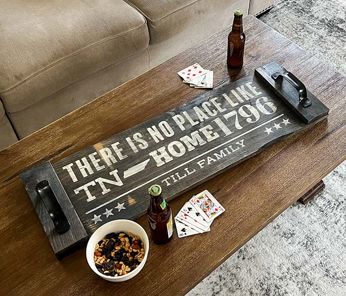 There's No Place Like State Tray - 12x36