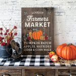 Farmers Market Pumpkins - 18x24