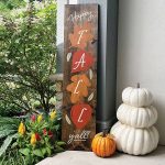 Happy Fall Leaves - 12x48