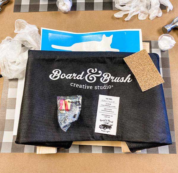 Board & Brush Brought to You project kit