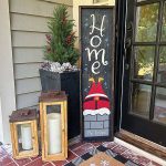 Santa Chimney - 14x50 Framed