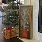 Holiday Tree - 14x34 Framed