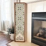 Tile Diamond Pattern Home - 14x50 Framed