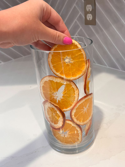Citrus in Vase