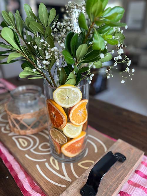 HOW TO: Create a Fruit & Floral Arrangement for Summer! - Board