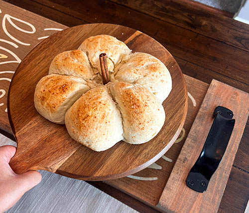 Bread on Tray