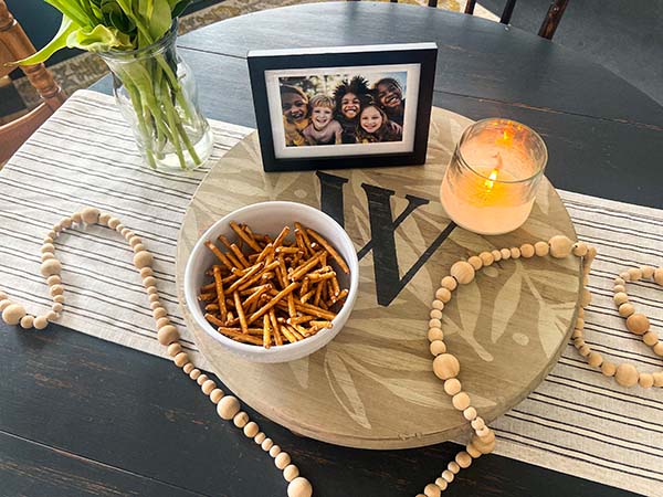 DIY Coffee Table Organization