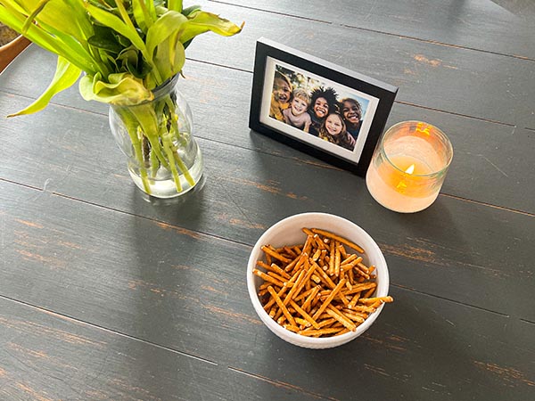 DIY Coffee Table Organization