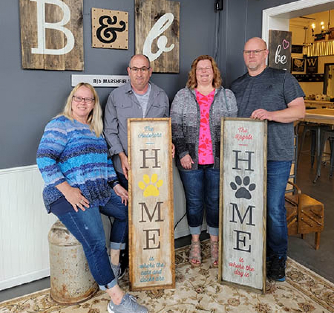 Board & Brush Marshfield, WI is Now Open! Board and Brush