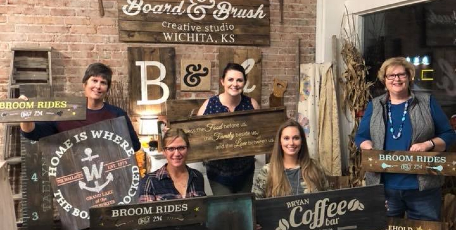 Wichita, KS Board & Brush is Now Open Book A DIY