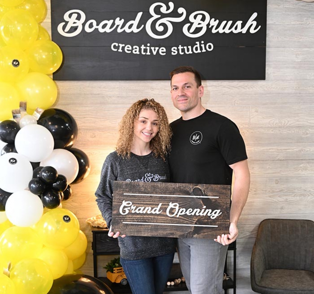 Board & Brush Naperville, IL is Now Open! Board and Brush